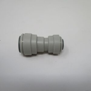 Gray push-to-connect inline fitting