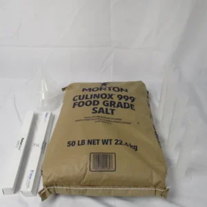 50 lb bag of Morton food grade salt