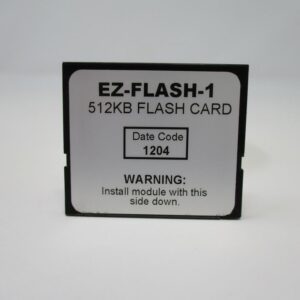 EZ-FLASH-1 512KB flash card label