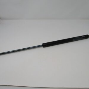 Gas strut piston rod with ball end