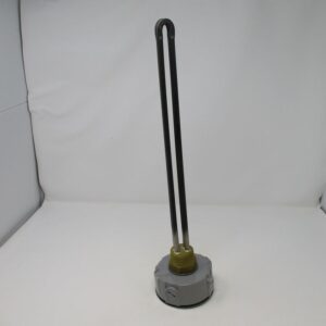 Long U-shaped heating tubes mounted on flange