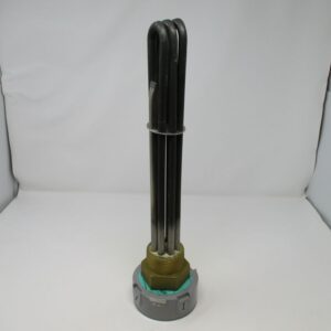 Close-up of U-bend heating rods assembly