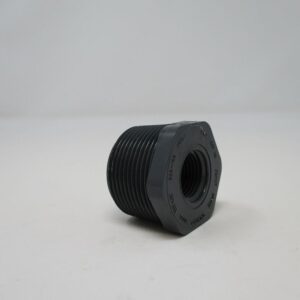 Gray PVC male threaded reducer bushing