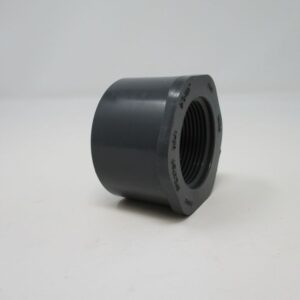 Gray PVC female threaded cap