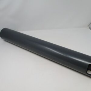 Long gray pipe with two end holes