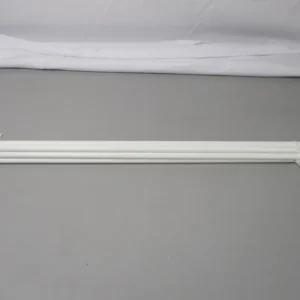 White bundled plastic rods secured with tie