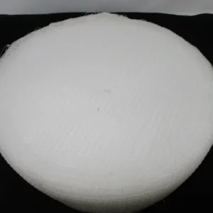 Round white foam filter pad