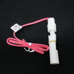 White plastic float sensor with pink wire