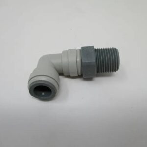 right-angle push-to-connect elbow fitting