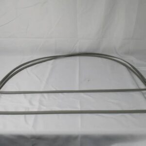Vehicle door gasket and seal frames