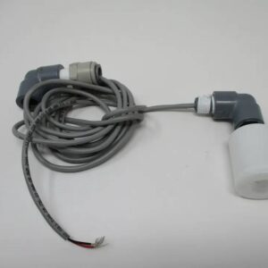 Right-angle float sensor assembly with long cable