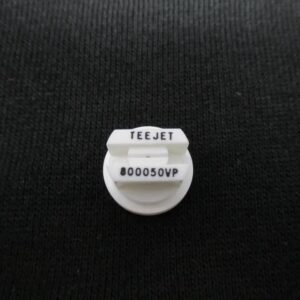 White TeeJet nozzle cap labeled 800050VP