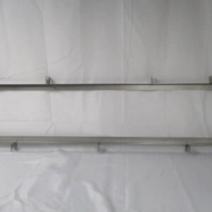 Stainless steel mounting frame for heating element