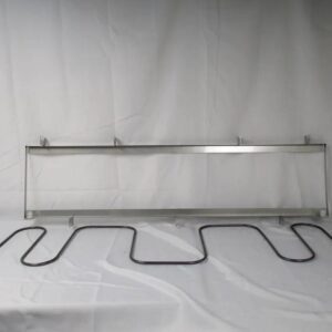 Frame with serpentine heating element