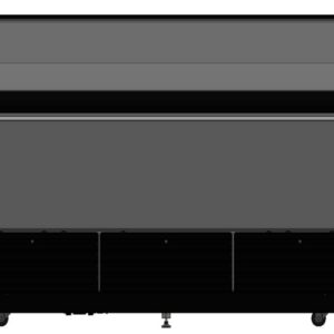 Large industrial machine with central viewing window
